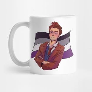 Asexual Doctor Who - Tenth Doctor Mug